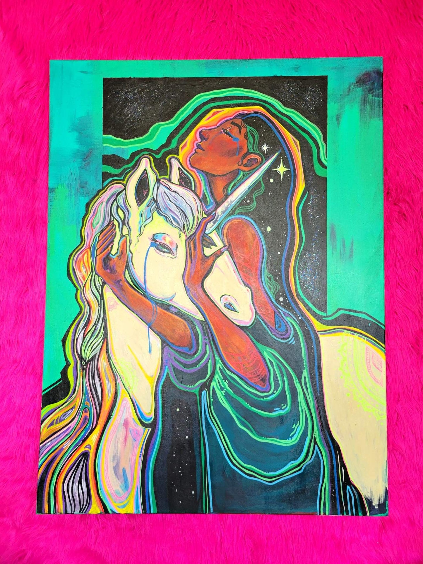 Inner Child Original Canvas Painting